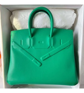 Birkin Skygge Swift 6W Mint gr&Atilde;&cedil;nn S&Atilde;&cedil;lv Maskinvare Phw 25 cm Full H&Atilde;&yen;ndlaget