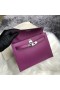 Kelly danse evercolor p9 Anemone prurple Silver Hardware 22cm Full Handmade
