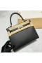 Kelly Epsom Ck89 Czarna Srebrne Okucia Phw 25 cm Całkowicie Ręcznie