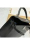 Kelly Epsom Ck89 Czarna Srebrne Okucia Phw 25 cm Całkowicie Ręcznie