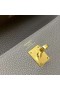 Okucia Kelly Togo M8 Griss Asphalte Gold Ghw 25 cm Całkowicie Ręcznie