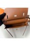 mini Jypsiere Evercolor Ck37 Złoto-Brązowa Złote Okucia 23 cm Całkowicie Ręcznie Ghw