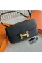 Bags Constance elan Epsom Ck89 Black Gold Hardware 23cm Full Handmade Ghw