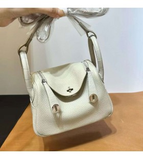 Mini Lindy Touch Swift & Matte Alligator 8 L Lodowa BiaÅ‚o-Srebrne Okucia 19 cm CaÅ‚kowicie RÄ™cznie Phw