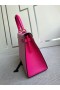 Kelly Chevre 5P sakura roz & E5 Rose red Hardware-ul de Aur 25cm Full Manual