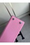 Kelly Chevre 5P sakura roz & E5 Rose red Hardware-ul de Aur 25cm Full Manual