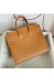 Birkin Epsom Sellier Ck37 rumeneste Hardware-ul de Aur GHW 25cm Full Manual