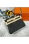 Birkin Togo Ck89 Negru Rose Gold Hardware 25cm Full Manual