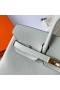 Birkin Togo 0W gri Crystal Hardware-ul de Aur Ghw 25cm Full Manual