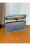 Kelly dans evercolor J7 Lenjerie de pat blue Silver Hardware 22cm Full Manual Phw
