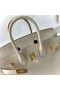 Birkin Togo Ck10 Alb-Crem Hardware-ul de Aur 25cm Full Manual Ghw