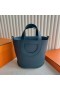 În Bucla Clemence & Swift Albastru de Prusia Hardware-ul de Aur 18cm Full Manual Ghw