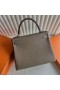 Kelly Togo Ck18 Etoupe Gri Silver Hardware 25cm Full Manual Phw