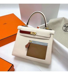 Kelly Colormatic Swift i2 Alb-Crem Hardware-ul de Aur Ghw 25cm Full Manual