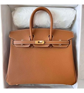 Birkin Epsom Ck37 rumeneste Hardware-ul de Aur Ghw 25cm Full Manual