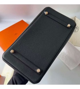 Birkin Togo Ck89 Negru Hardware-ul de Aur Ghw 35cm Full Manual