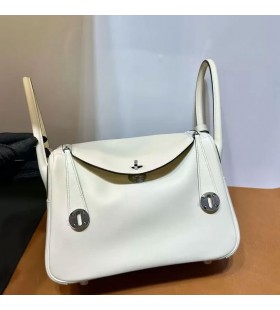 Lindy Swift i2 Alb-Crem Argint Hardware 26cm Full Manual Phw