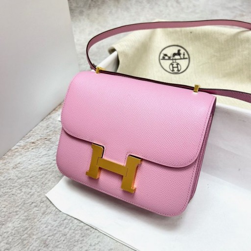 Klára Epsom x9 mallow fialové Zlato Hardvéru Ghw 18 cm Full Ručné