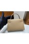 Mini Kelly Epsom Čaj farba Strieborná Hardvéru PHW 19 cm Full Ručné