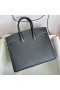 Birkin Epsom Sellier Ck89 Čierne Zlato Hardvéru GHW 25 cm Full Ručné