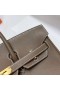 Birkin Swift Ck18 Etoupe Šedé Zlato Hardvéru Ghw 25 cm Full Ručné