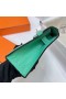 Mini Kelly Pochette Matný Alligator Krokodíla 6W Mint zelenej Strieborný Hardware Phw 22 cm Full Ručné