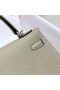 Kelly Togo Q1 Sage Green Strieborný Hardware Phw 25 cm Full Ručné