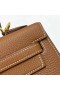 Kelly Sellier Togo Ck37 Golden Brown Gold Hardvéru Ghw 25 cm Full Ručné