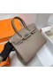 Birkin Swift M8 gris ashpite Zlato Hardvéru Ghw 25 cm Full Ručné