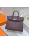 Birkin Togo Ck46 eben Zlato Hardvéru Ghw 25 cm Full Ručné