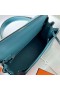 Kelly Swift D2 denim blue Silver Hardvéru 25 cm Full Ručné Phw