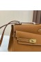 Kelly Desordre Epsom Ck37 Golden Brown Gold Hardvéru 20 cm Full Ručné Ghw