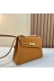 Kelly Desordre Epsom Ck37 Golden Brown Gold Hardvéru 20 cm Full Ručné Ghw