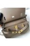 mini Jypsiere Evercolor Ck18 Etoupe Šedé Zlato Hardvéru 23 cm Full Ručné Ghw