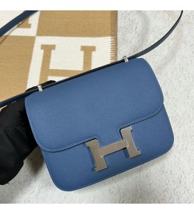 KlÃ¡ra Epsom 7R ModrÃ¡ Brume Striebro HardvÃ©ru 19 cm Full RuÄnÃ©