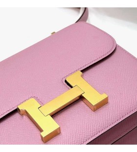 Klára Epsom X9 mallow fialové Zlato Hardvéru Ghw 18 cm Full Ručné