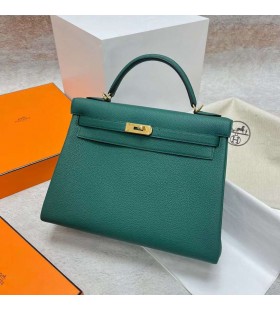 Kelly Togo Z6 Malachit zelen&Atilde;&copy; Zlato Hardv&Atilde;&copy;ru Ghw 32 cm Full Ru&Auml;n&Atilde;&copy;