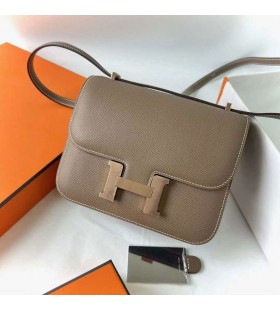 Klára Epsom Zrkadlo Ck18 Etoupe Sivá Rose Gold Hardvéru 18 cm Full RuÄné RGhw