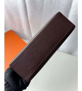 Mini Kelly Pochette Epsom 0 G purpurovo &Auml;erven&Atilde;&copy; Zlato Hardv&Atilde;&copy;ru 22 cm Full Ru&Auml;n&Atilde;&copy; Ghw