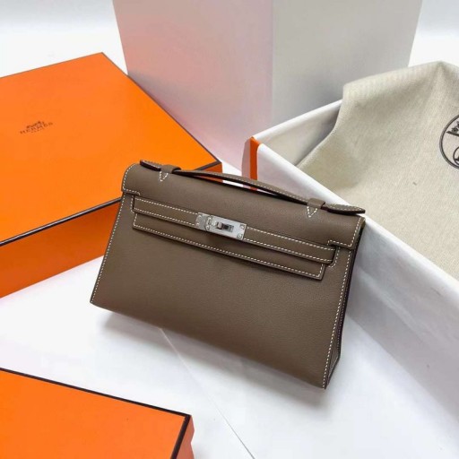 미니 켈리트린 스위프트 Ck18Etoupe Grey&9D 황색 노란 은 하드웨어 phw22cm 전체 핸드