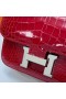 Constance 빛나는 악어 ck95Ferrari 빨간 은 하드웨어 Phw18cm 전체 핸드