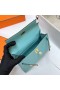 미니 켈리트린 스위프트 3P 사탕 블루 골드 하드웨어 Ghw22cm 전체 핸드