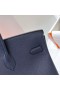 버킨 토고 2Z 블루 골드 하드웨어 Ghw40cm 전체 핸드