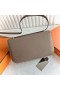 가방스 호 Epsom Ck18Etoupe 회색은 하드웨어 23cm 전체 Handmade Phw