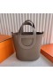 루프에서 Clemence&스 Ck18Etoupe Grey 금 하드웨어 18cm 전체 Handmade Ghw