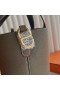 루프에서 Clemence&스 Ck18Etoupe Grey 금 하드웨어 18cm 전체 Handmade Ghw