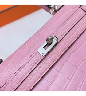 ì¼ˆë¦¬ Matte Alligator ì•…ì–´ 5P ì‚¬ì¿ ë¼ í•‘í¬ ì€ í•˜ë“œì›¨ì–´ Phw25cm ì „ì²´ í•¸ë“œ