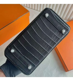 ë²í¨ Matte Alligator ì
ì´ Ck89 ë¸ë ì íëì¨ì´ 25cm ì ì²´ Handmade Phw