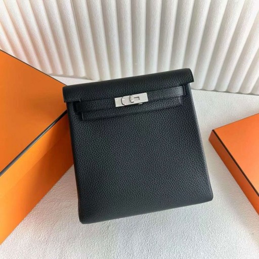 Kelly Ado Clemence Ck89 Crno Srebrni Okovi 22 cm Potpuna Ručna izrada Phw