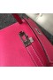 Mini Kelly Pochette Epsom E5 Pink-Pink Srebrni Okovi 22 cm u Potpunosti Ručni Rad